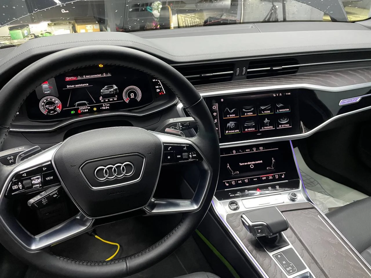 Русификация AUDI A6 2021 год